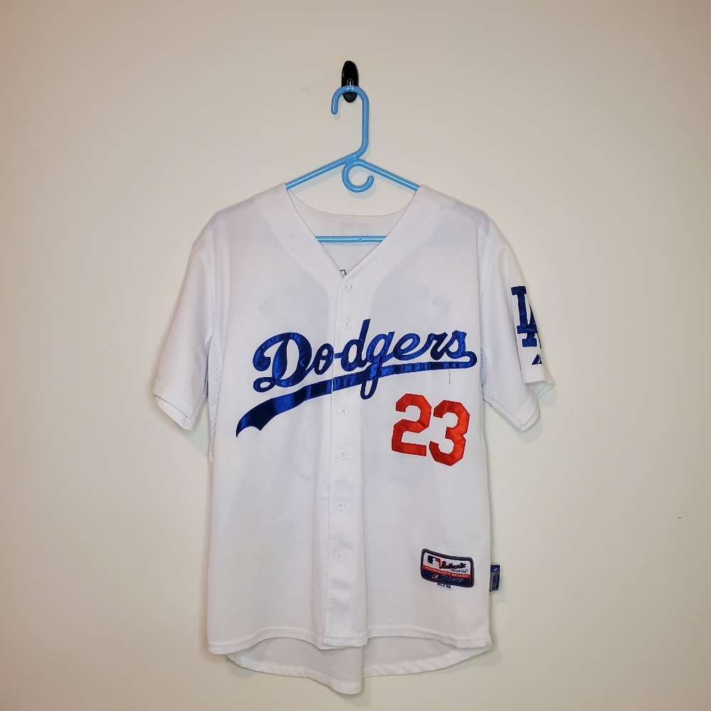 Dodgers Majestic Gonzalez 23 Jersey